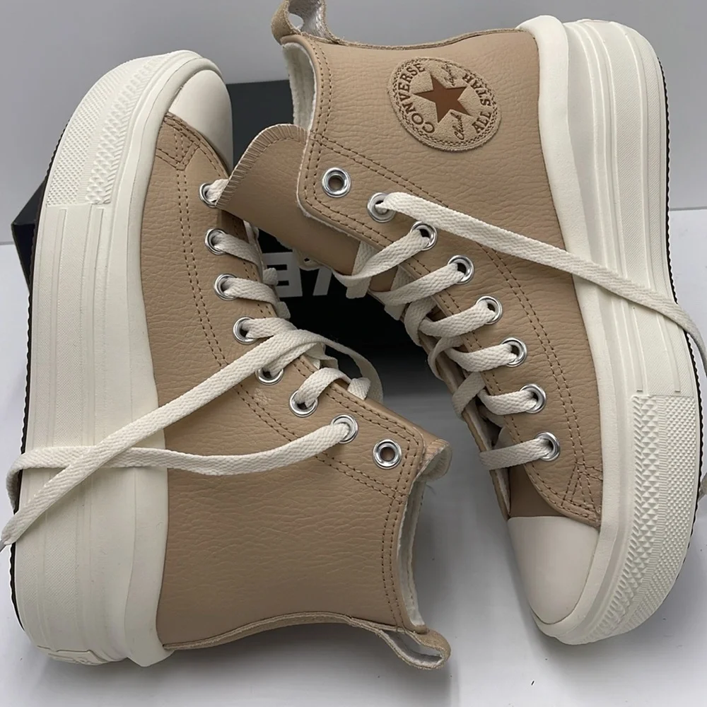 Converse WMNS Tan High-Top Leather Platform Sneakers A09261C
CTAS MOVE HI WARM - Picture 11 of 16